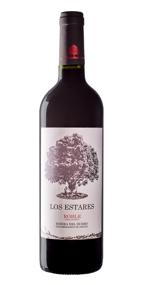Botella de Roble de la Bodega Pago de los Estares en Ribera de Duero