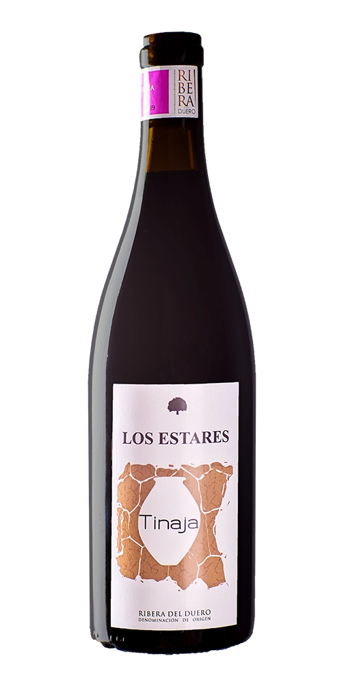 Botella de Tinaja de la Bodega de Pago de los Estares en Ribera del Duero
